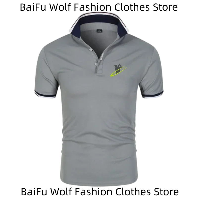 Casual Men Clothing Fashion Trend Summer 2024 Short Sleeve Regular Style Business Tops Quick-Drying Breathable POLO Shirt
Casual Men Clothing Fashion Trend Summer 2024 Short Sleeve Regular Style Business Tops Quick-Drying Breathable POLO Shirt