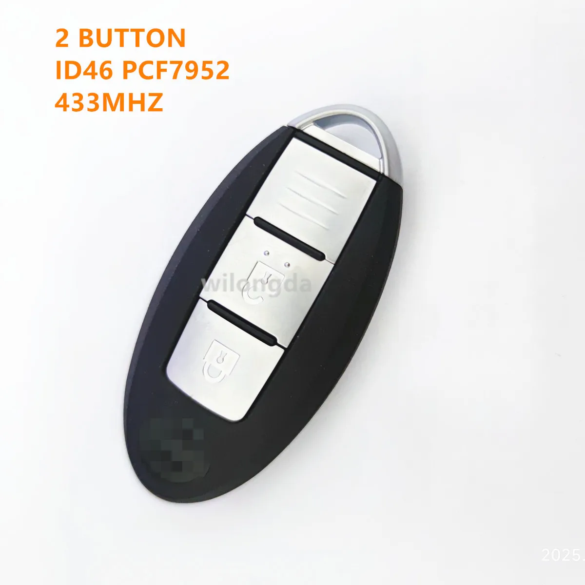 1 шт., 2-кнопочный дистанционный автомобильный ключ без ключа TWB1G662, 433 МГц, ID46 PCF7952, чип, совместимый с Nissan и Benz
1 шт., 2-кнопочный дистанционный автомобильный ключ без ключа TWB1G662, 433 МГц, ID46 PCF7952, чип, совместимый с Nissan и Benz