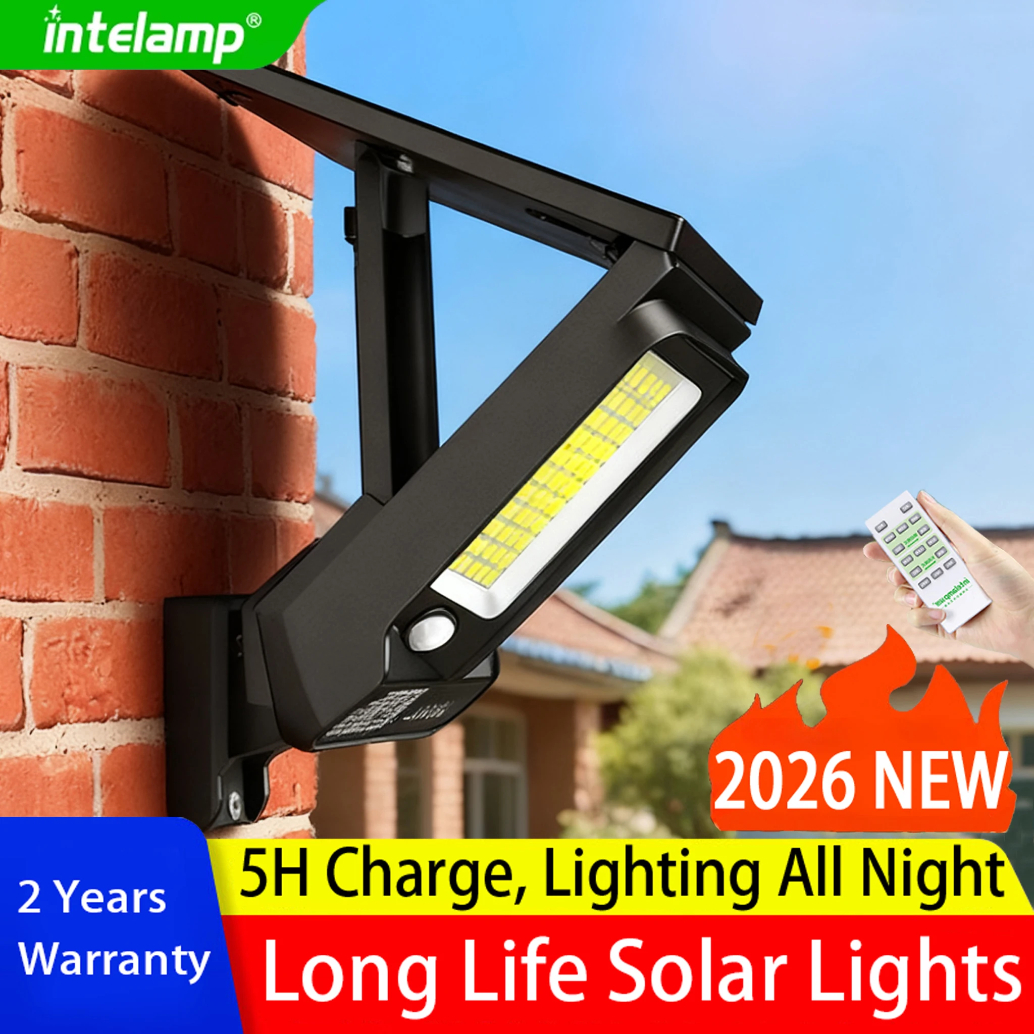 Высокомощные светодиодные солнечные садовые фонари, уличный водонепроницаемый IP65, датчик движения, прожектор, аварийное настенное освещение для садовых зданий
Высокомощные светодиодные солнечные садовые фонари, уличный водонепроницаемый IP65, датчик движения, прожектор, аварийное настенное освещение для садовых зданий