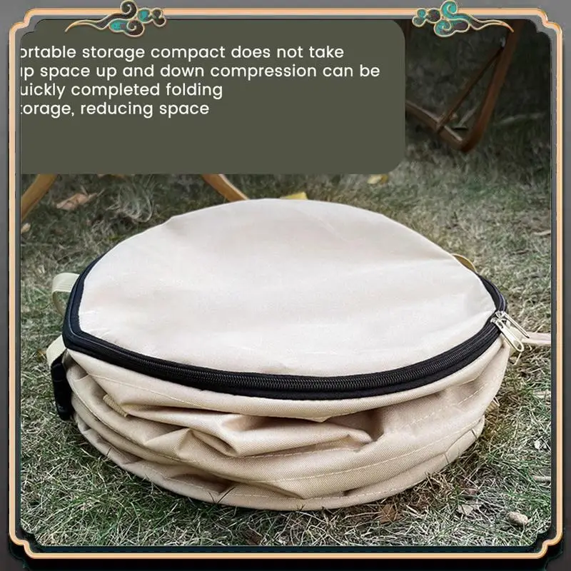Camping Trash Can Foldable Portable Outdoor Garbage Bin Camping Supplies Garden Storage Bag Easy Install Black
Camping Trash Can Foldable Portable Outdoor Garbage Bin Camping Supplies Garden Storage Bag Easy Install Black