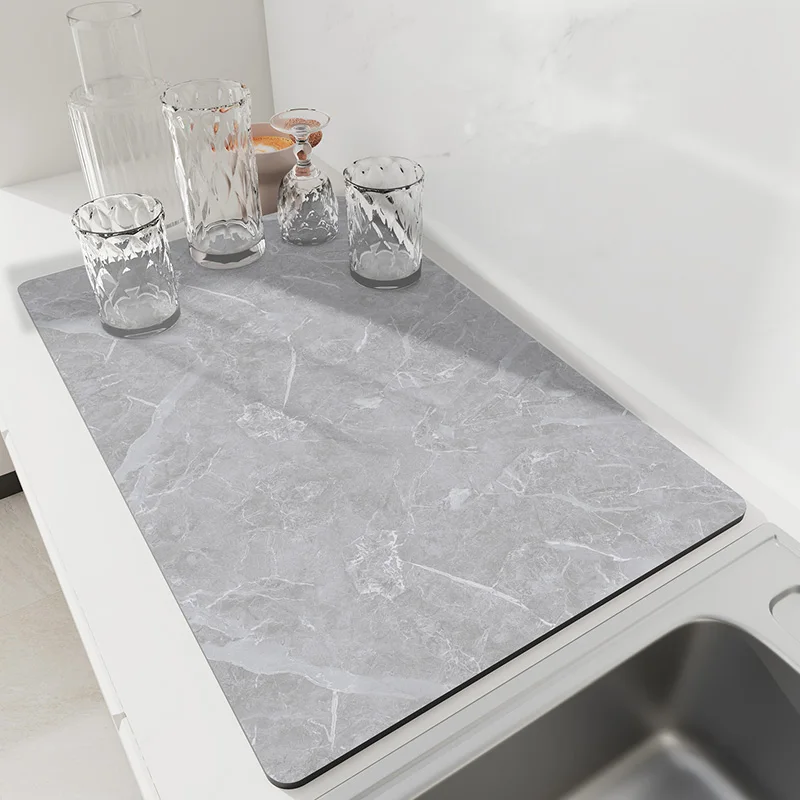 Kitchen Dish Drying Mat Absorbent Quick Dry Coffee Drain Pad Tableware Draining Pad Dinnerware Placemat Rug
Kitchen Dish Drying Mat Absorbent Quick Dry Coffee Drain Pad Tableware Draining Pad Dinnerware Placemat Rug