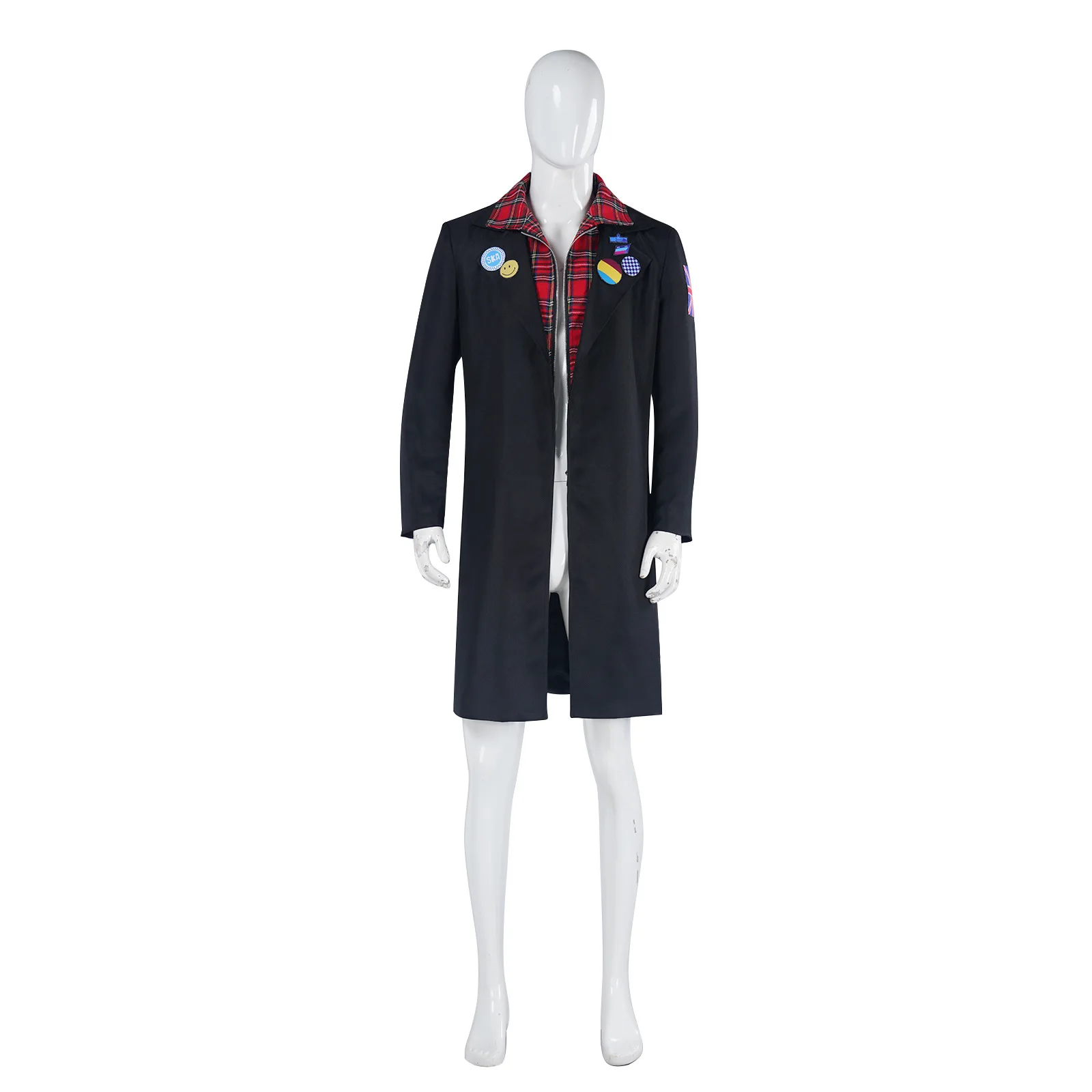 Disfraz Charles Cosplay Costume Male Disguise Dead Boy Black Overcoat Halloween Carnival Party Outfits
Disfraz Charles Cosplay Costume Male Disguise Dead Boy Black Overcoat Halloween Carnival Party Outfits