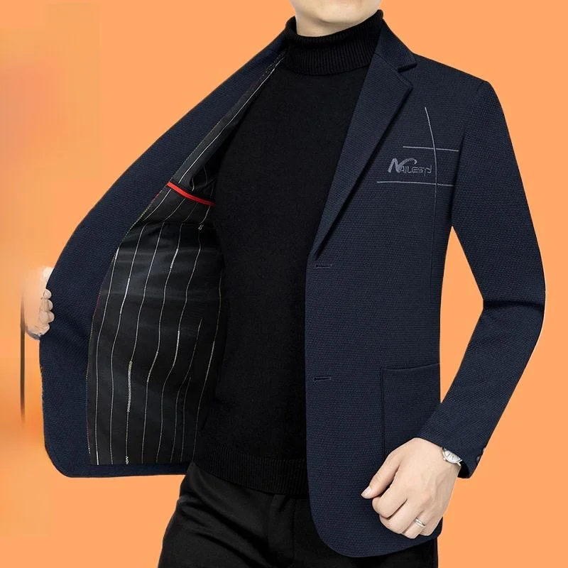 Mid-Year Cotton-Enhanced Men's Suit Jaet Casual Busin Sle for Middle-Aged Men High-Quali Casual Western Wear
Mid-Year Cotton-Enhanced Men's Suit Jaet Casual Busin Sle for Middle-Aged Men High-Quali Casual Western Wear