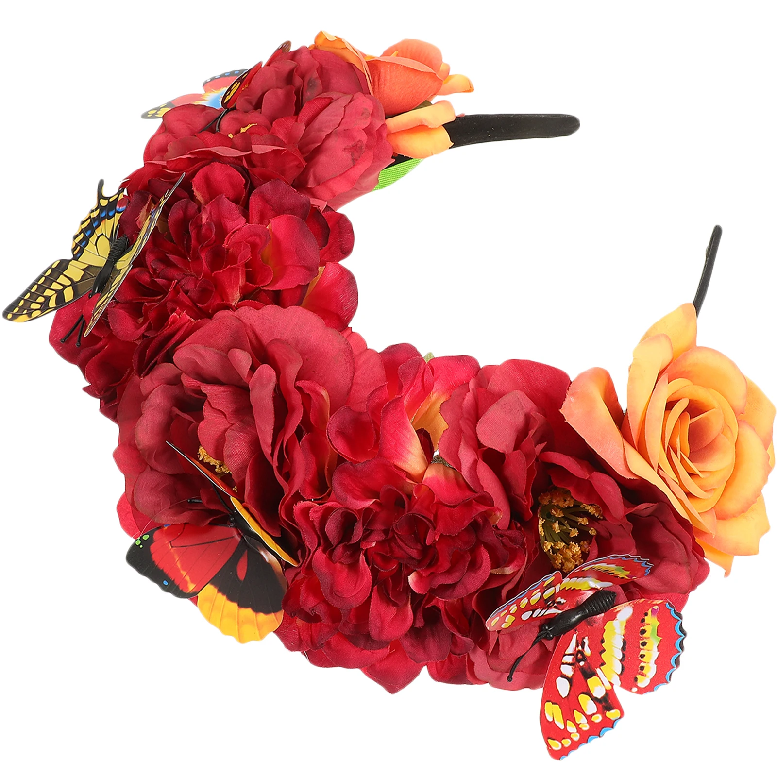 Artificial Flower Headband Bohemian Butterfly Decor Hair Accessories Floral Headpiece Hollow Colorful Vacation Photoshoot Prom
Artificial Flower Headband Bohemian Butterfly Decor Hair Accessories Floral Headpiece Hollow Colorful Vacation Photoshoot Prom