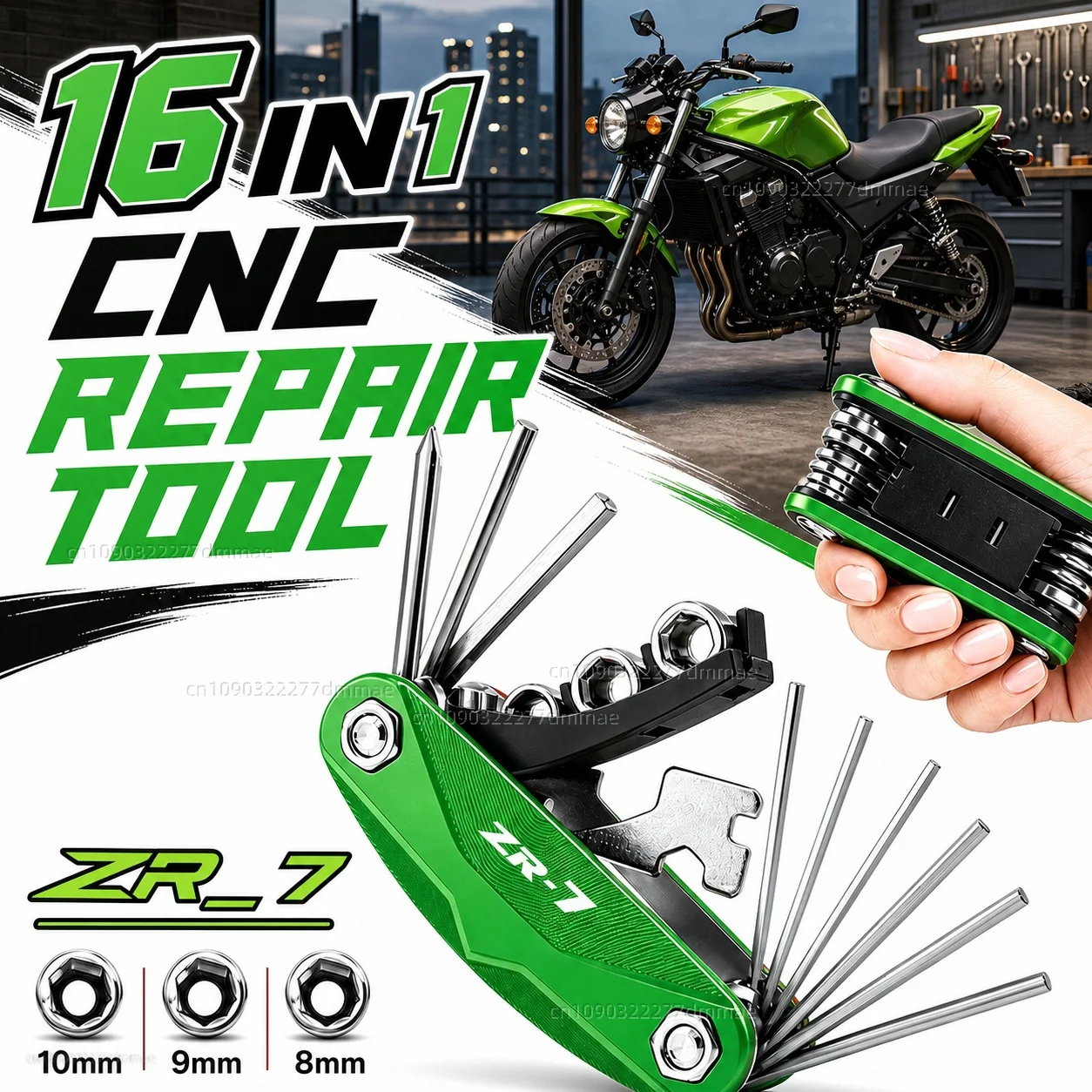 For Kawasaki ZR-7 / S ZR7 ZR7S 1999-2003 Motorcycle Tool Repair Kit Multifunctional Screwdriver Wrench Hex Key Set Portable
For Kawasaki ZR-7 / S ZR7 ZR7S 1999-2003 Motorcycle Tool Repair Kit Multifunctional Screwdriver Wrench Hex Key Set Portable