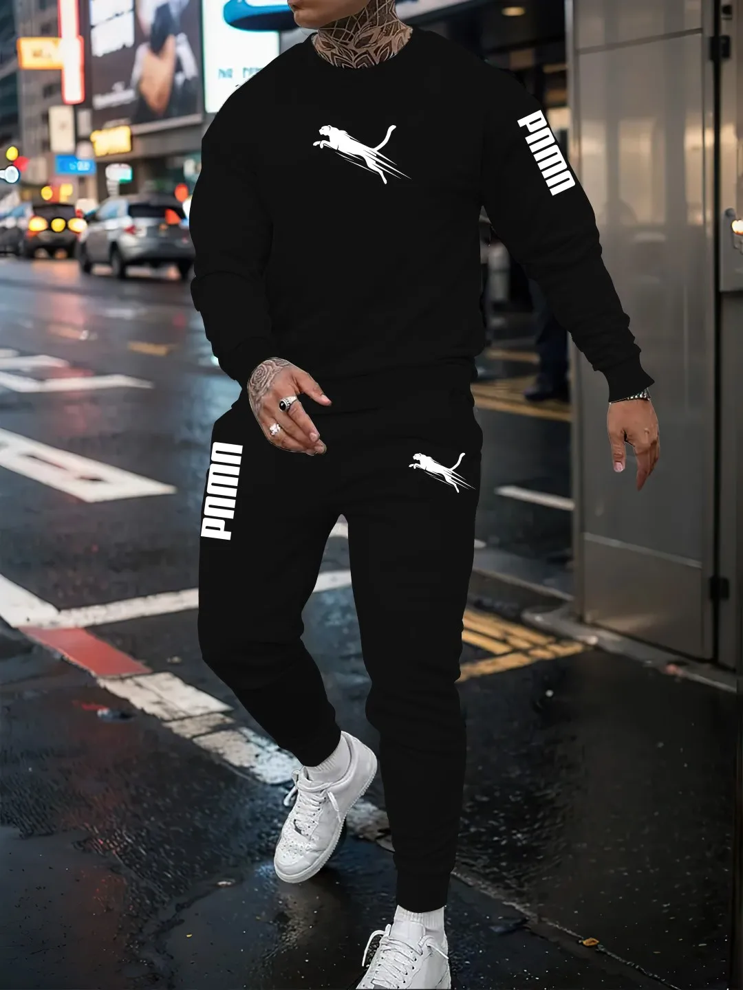 2025 New Year Gift Autumn/Winter Men's Casual Printed Pattern Men's Set Long Sleeve T-shirt Spring/Summer New Men's Set Men's Fa
2025 New Year Gift Autumn/Winter Men's Casual Printed Pattern Men's Set Long Sleeve T-shirt Spring/Summer New Men's Set Men's Fa
