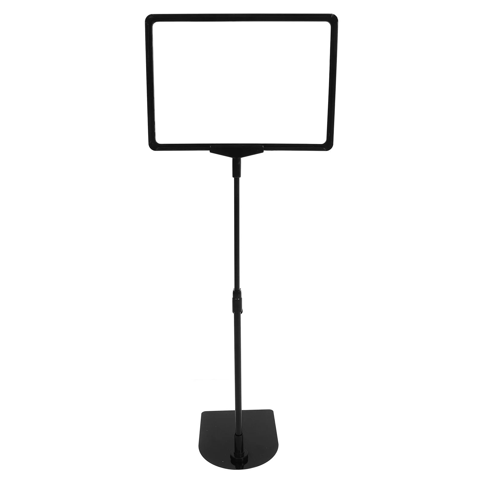 Desktop Display Sign Holder Poster Board Stands for Adjustable Banner Advertising Black Floor
Desktop Display Sign Holder Poster Board Stands for Adjustable Banner Advertising Black Floor
