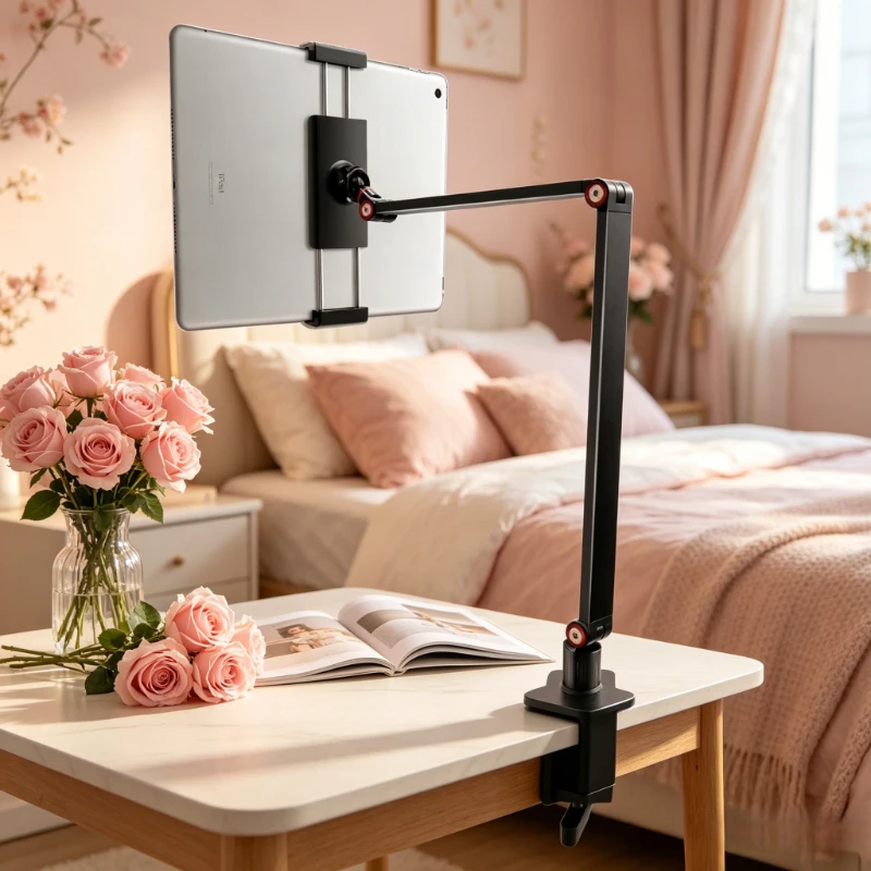 2PCS 360° Rotatable Alloy Tablet Stand, Universal Adjustable Bracket, Stable Holder Fit 4.5-12.9 Inch iPad for Live Streaming
2PCS 360° Rotatable Alloy Tablet Stand, Universal Adjustable Bracket, Stable Holder Fit 4.5-12.9 Inch iPad for Live Streaming