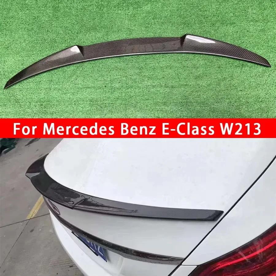 For Mercedes Benz E Class W213 E63 E300 E350 Carbon Fiber Tail fins Rear Trunk Spoiler Guide Wing Rear Wing Car Trunk Diverter
For Mercedes Benz E Class W213 E63 E300 E350 Carbon Fiber Tail fins Rear Trunk Spoiler Guide Wing Rear Wing Car Trunk Diverter