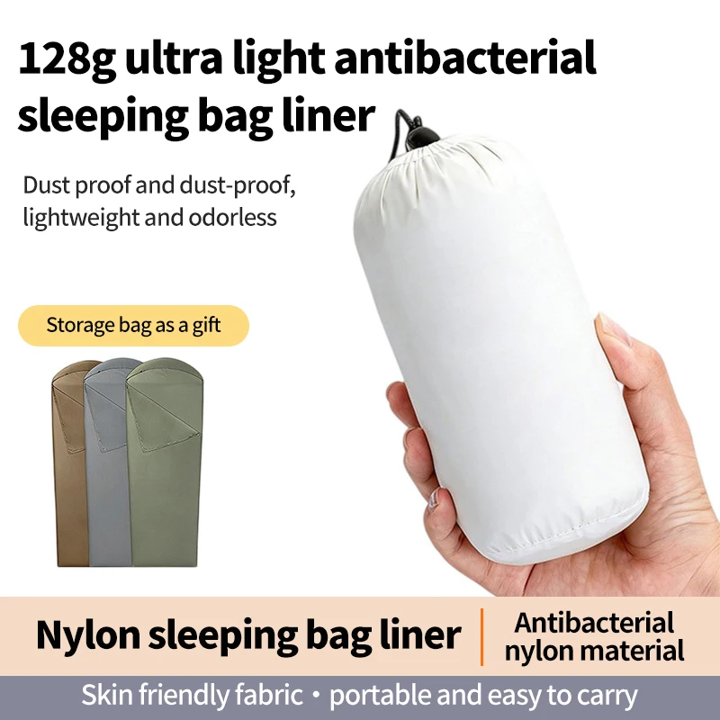 Lightweight Sleeping Bag Liner Outdoor Tourism Single Envelope Sleeping Bag 128g Ultralight Camping Travel Hotels Sleeping Bags
Lightweight Sleeping Bag Liner Outdoor Tourism Single Envelope Sleeping Bag 128g Ultralight Camping Travel Hotels Sleeping Bags