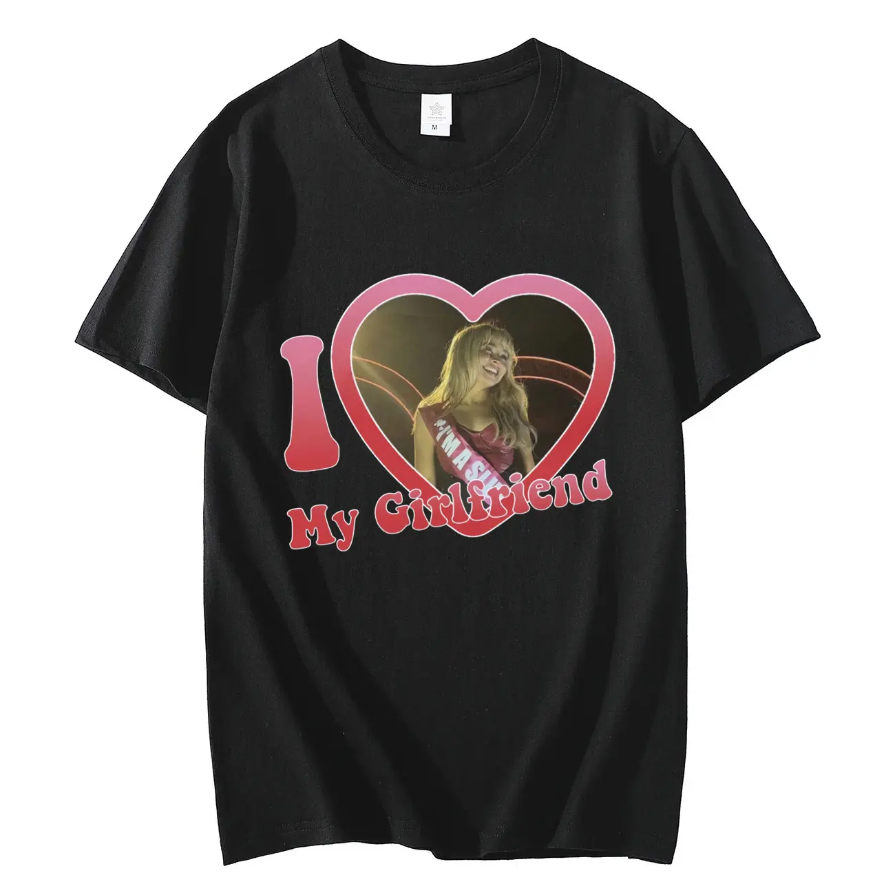 I Love My Girlfriend Sabrina Carpenter T-shirt Fashion Vintage Short Sleeve T-shirts Unisex 100% Cotton Oversized Casual T Shirt
I Love My Girlfriend Sabrina Carpenter T-shirt Fashion Vintage Short Sleeve T-shirts Unisex 100% Cotton Oversized Casual T Shirt