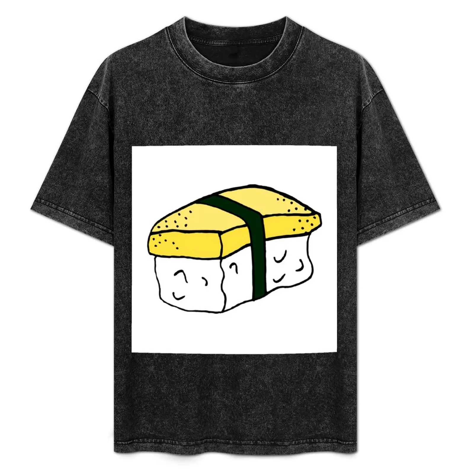Tamago Nigiri T-Shirt Basic Solid Color Short Sleeve T-Shirt
Tamago Nigiri T-Shirt Basic Solid Color Short Sleeve T-Shirt