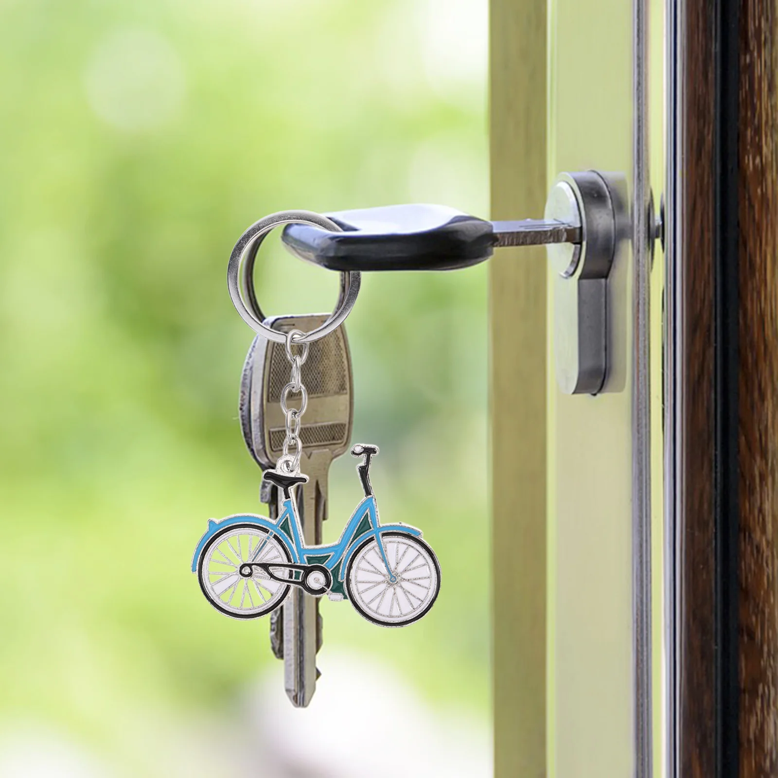 8 Pcs Keychain Fashionable Bicycle Bike Pendant Ornament Mini Metal Chains Student
8 Pcs Keychain Fashionable Bicycle Bike Pendant Ornament Mini Metal Chains Student