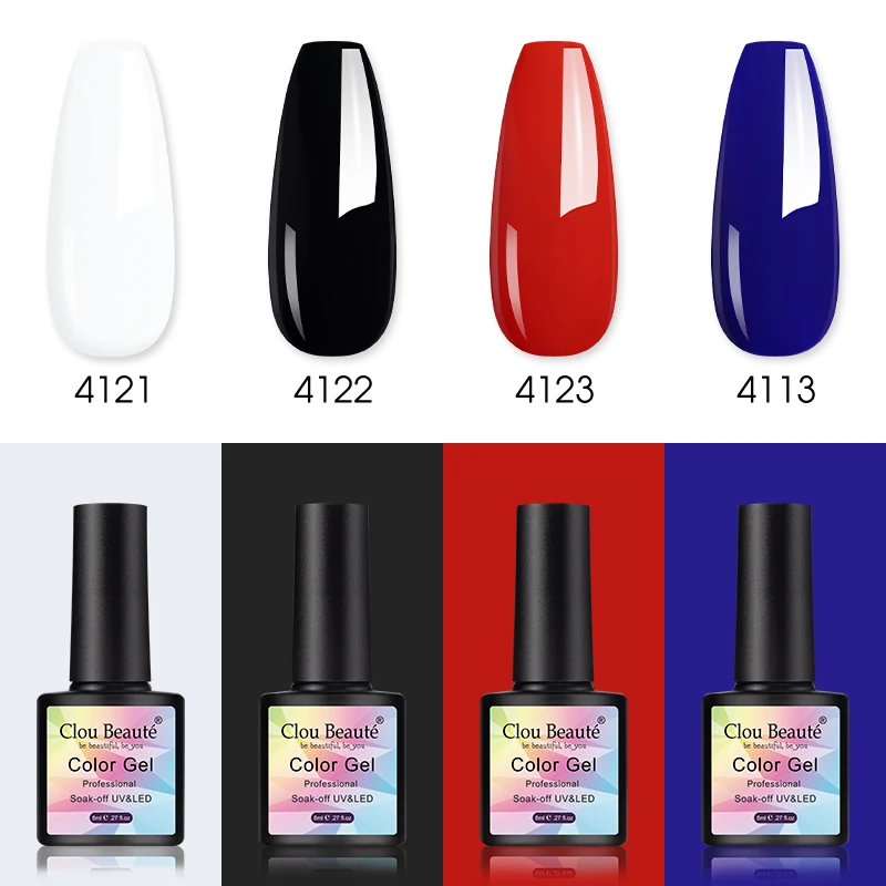 Лак для ногтей Clou Beaute, 4 цвета, 8 мл, лак для ногтей, сделай сам, УФ-гель для ногтей, светодиодный гель для ногтей, Полупостоянный УФ-лак
Лак для ногтей Clou Beaute, 4 цвета, 8 мл, лак для ногтей, сделай сам, УФ-гель для ногтей, светодиодный гель для ногтей, Полупостоянный УФ-лак