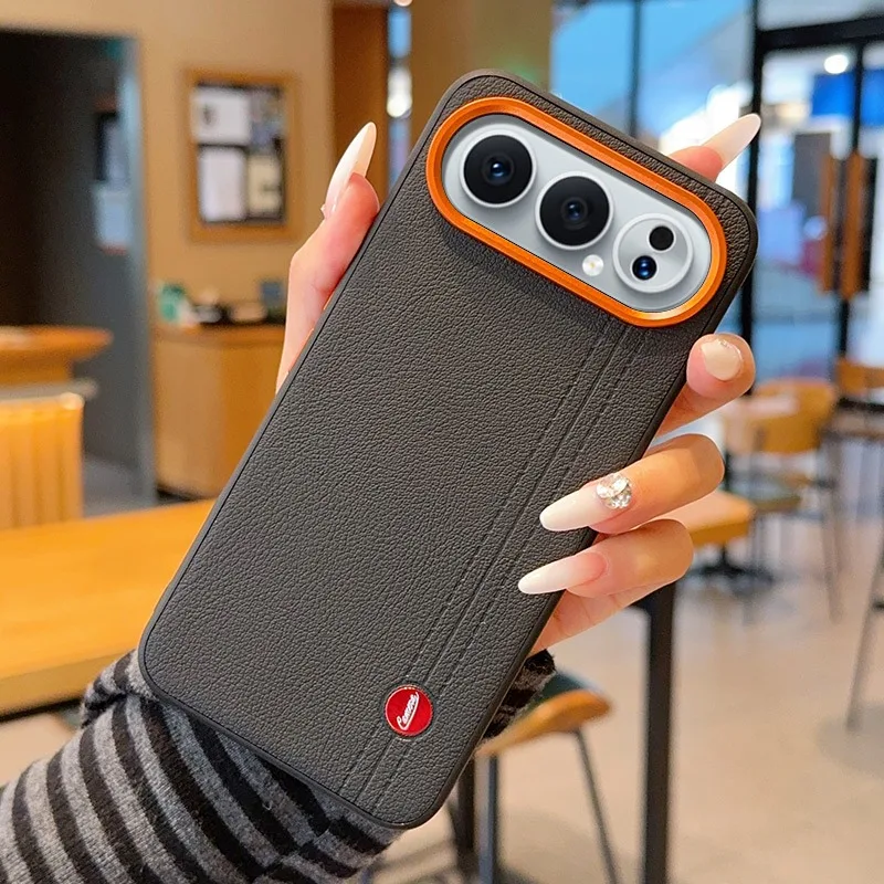 Luxury Orange Genuine Leather Case for Honor 500 Pro, Shockproof Full Body Protection with Metal Buttons Cover for Honor 500
Luxury Orange Genuine Leather Case for Honor 500 Pro, Shockproof Full Body Protection with Metal Buttons Cover for Honor 500