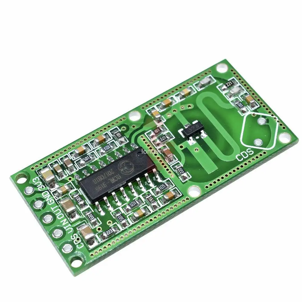 1 шт. RCWL-0516 RCWL 0516, микроволновый радарный датчик, датчик человека, модуль датчика тела, модуль индукционного переключателя, выход 3,3 В LT-HG0087
1 шт. RCWL-0516 RCWL 0516, микроволновый радарный датчик, датчик человека, модуль датчика тела, модуль индукционного переключателя, выход 3,3 В LT-HG0087