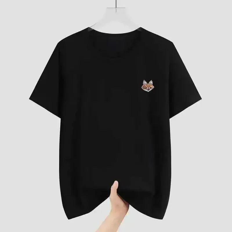 2025 Summer French Fashion Brand Fox Print Star Same Cotton T-shirt Summer Girls Short Sleeved Top T-shirt Luxury Loose Tee Tops
2025 Summer French Fashion Brand Fox Print Star Same Cotton T-shirt Summer Girls Short Sleeved Top T-shirt Luxury Loose Tee Tops