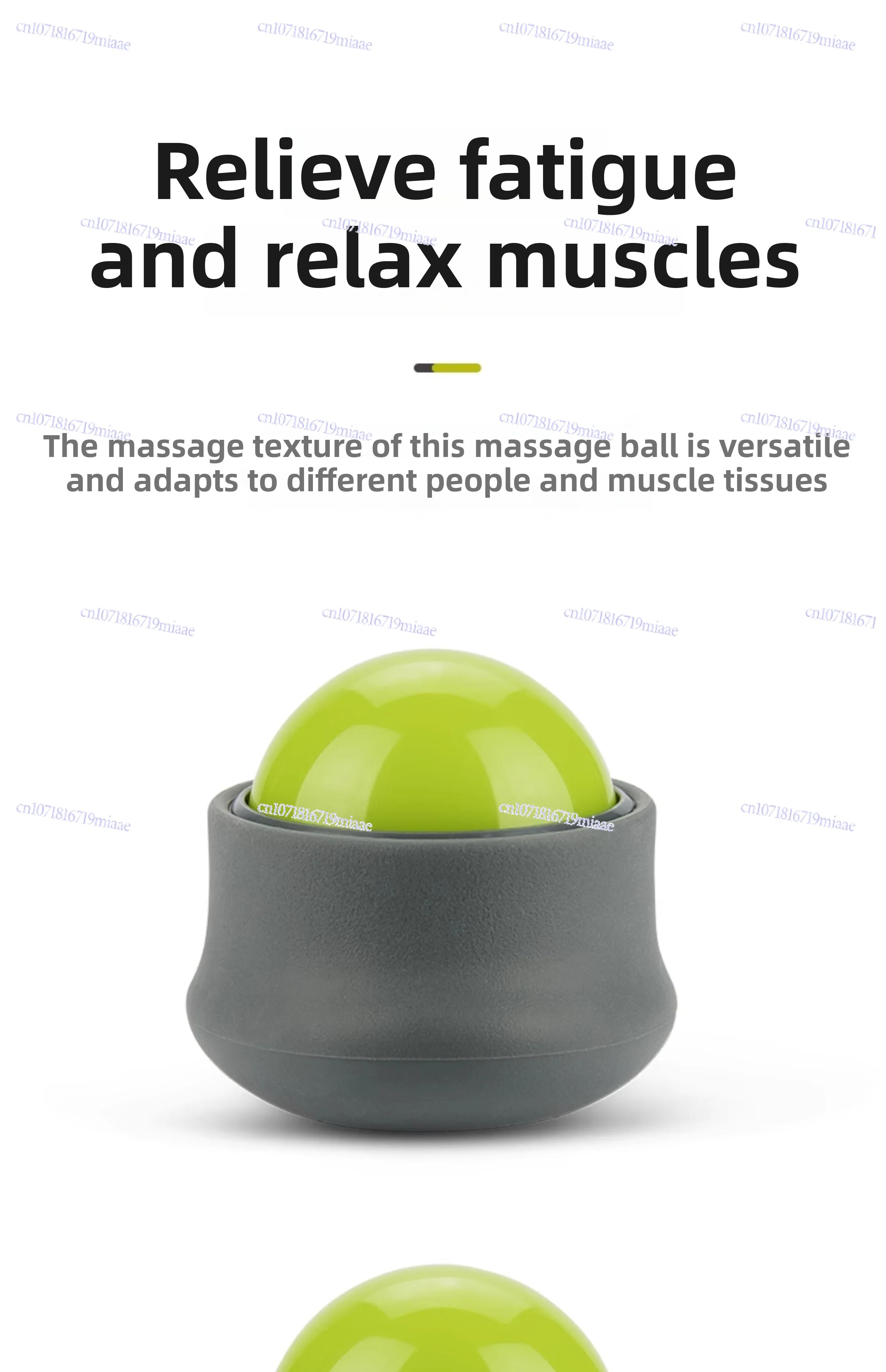 Fascia Ball Muscle Relaxation Handheld Massage Ball Yoga Health Shoulder and Neck Meridian Ball
Fascia Ball Muscle Relaxation Handheld Massage Ball Yoga Health Shoulder and Neck Meridian Ball