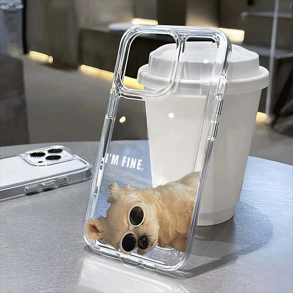 Cartoon dog transparent phone case for iPhone16Pro Max 16Pro 16Plus 16 15 Pro Max 15Pro 15 13 13Pro 14 12 11Pro Max Plus
Cartoon dog transparent phone case for iPhone16Pro Max 16Pro 16Plus 16 15 Pro Max 15Pro 15 13 13Pro 14 12 11Pro Max Plus