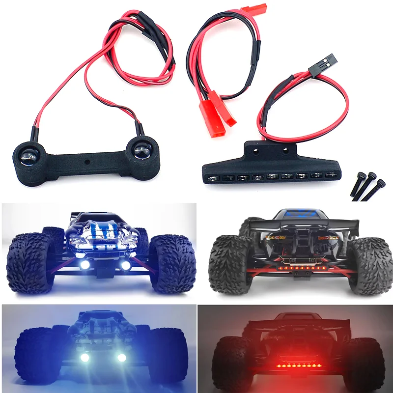Для Traxxas Mini E-RVEO масштаба 1/16 светодиодные передние и задние светодиодные фары комплект задних фонарей прожектор Monster Truck RC автомобильная часть
Для Traxxas Mini E-RVEO масштаба 1/16 светодиодные передние и задние светодиодные фары комплект задних фонарей прожектор Monster Truck RC автомобильная часть