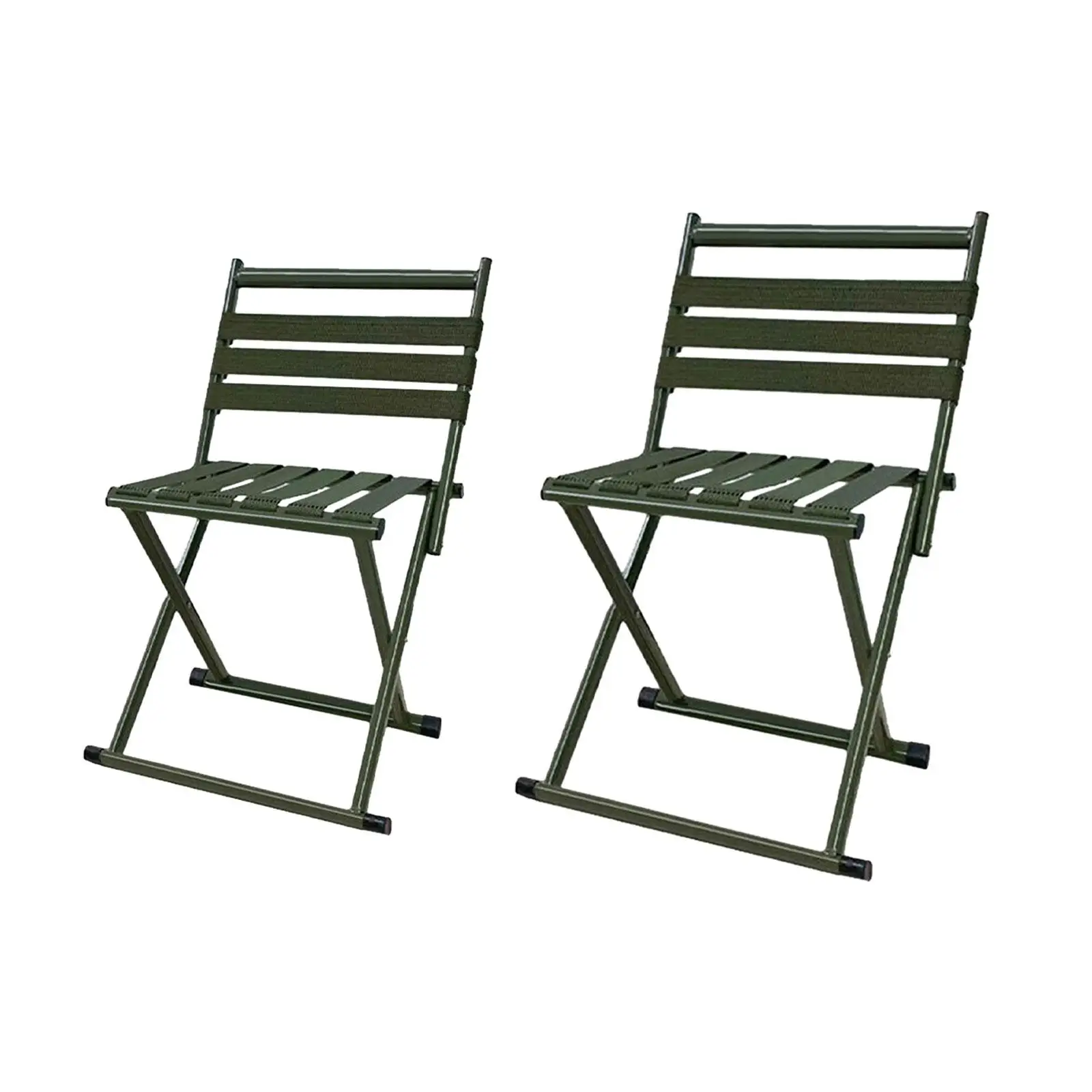 Camping Chair Solid Folding Stool with Back Support for Home Picnic Barbecue 
Camping Chair Solid Folding Stool with Back Support for Home Picnic Barbecue