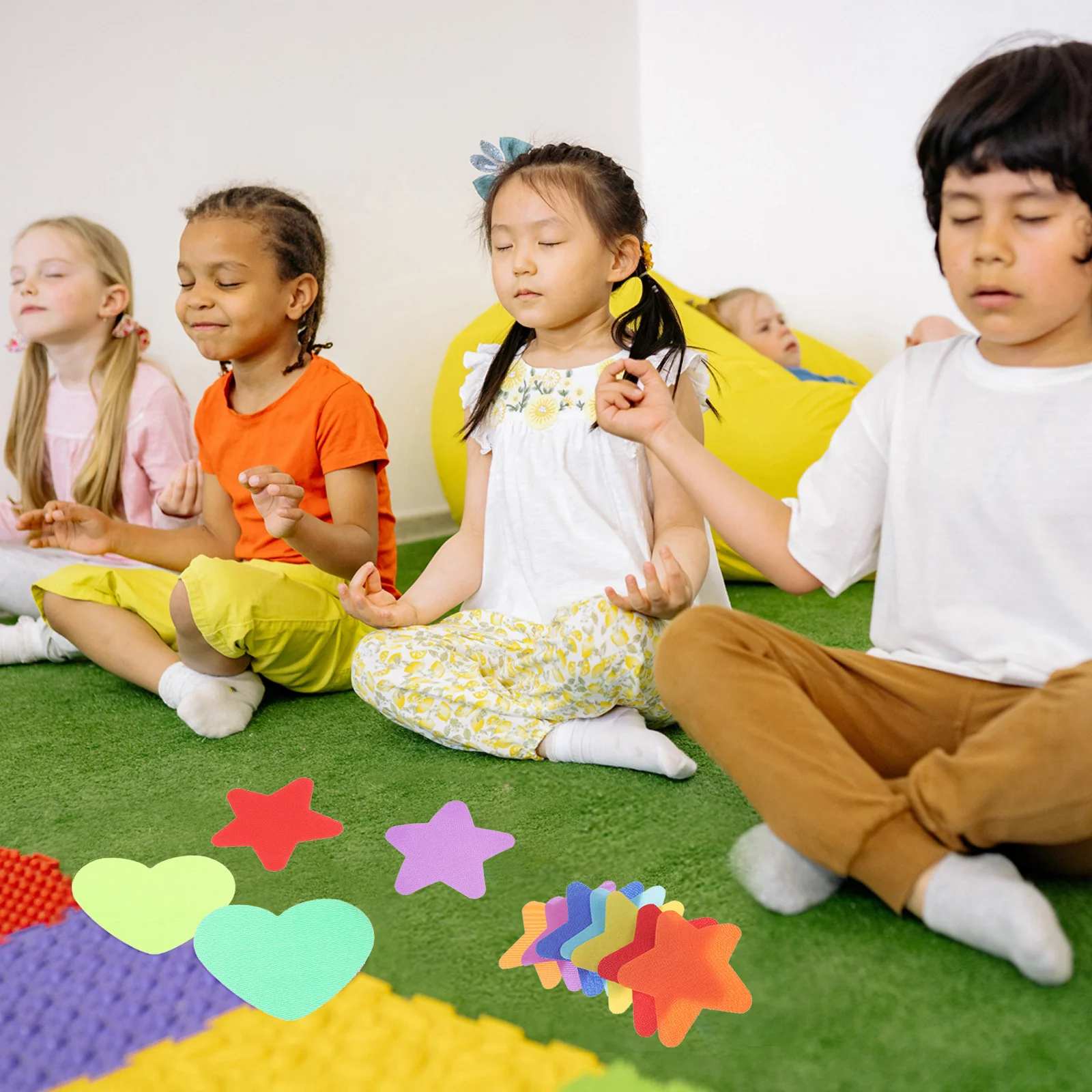 50Pcs Kids Carpet Markers Star Shape Colorful Educational Game Floor Tags Classroom Spot Dots for Preschool Learning and
50Pcs Kids Carpet Markers Star Shape Colorful Educational Game Floor Tags Classroom Spot Dots for Preschool Learning and