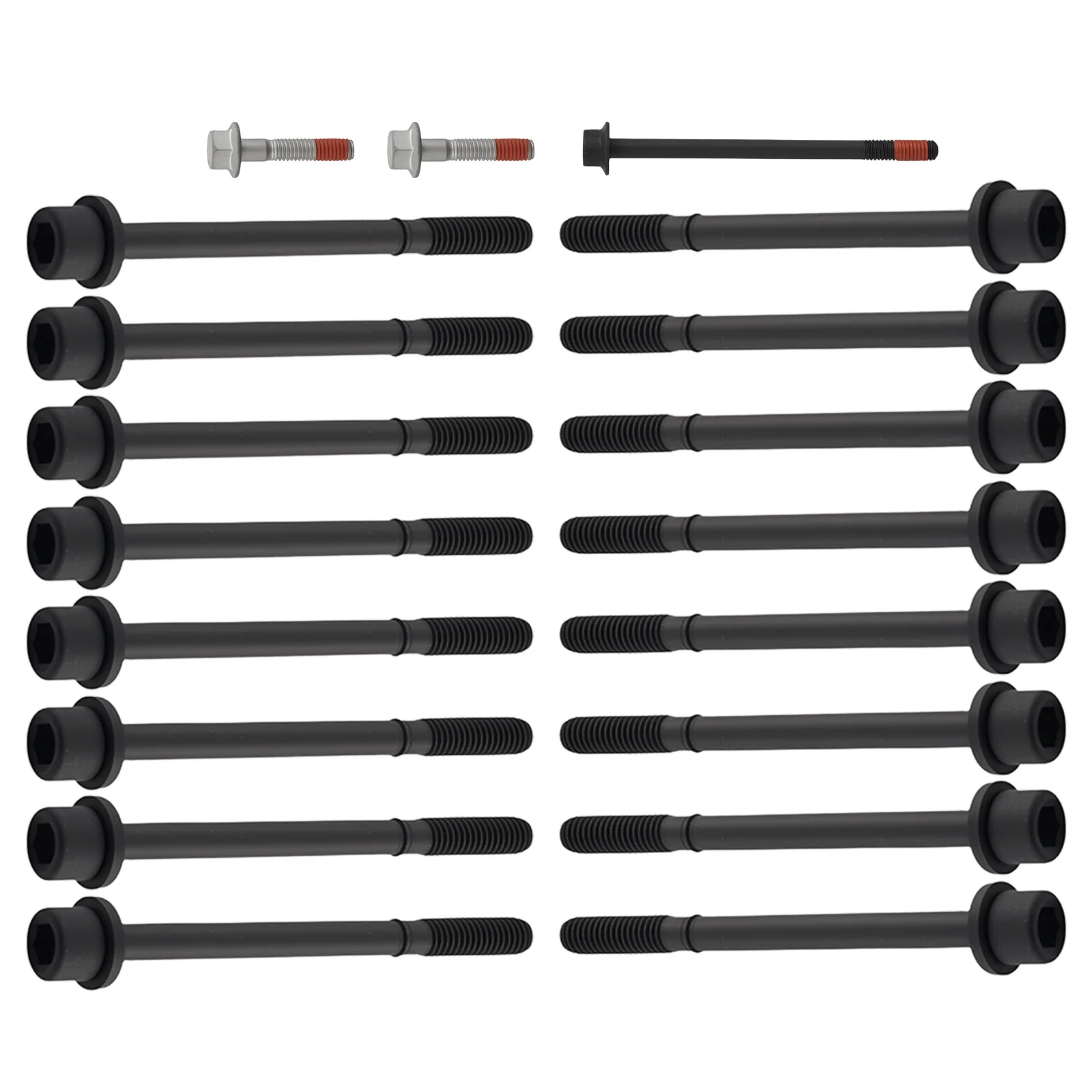 Head Bolt Set for Chevy Buick Isuzu 2.8L 2.9L 3.5L 3.7L 4.2L DOHC 2002-2010
Head Bolt Set for Chevy Buick Isuzu 2.8L 2.9L 3.5L 3.7L 4.2L DOHC 2002-2010