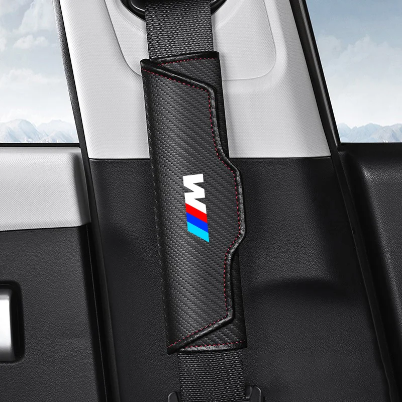 Sticker 2pc Car Safety Belt Shoulder Cover Seat Belt Protection Pad For BMW M3 M4M5 E36 E39 E46 E60 E90 E91 FO1 F10 F30 X3
Sticker 2pc Car Safety Belt Shoulder Cover Seat Belt Protection Pad For BMW M3 M4M5 E36 E39 E46 E60 E90 E91 FO1 F10 F30 X3