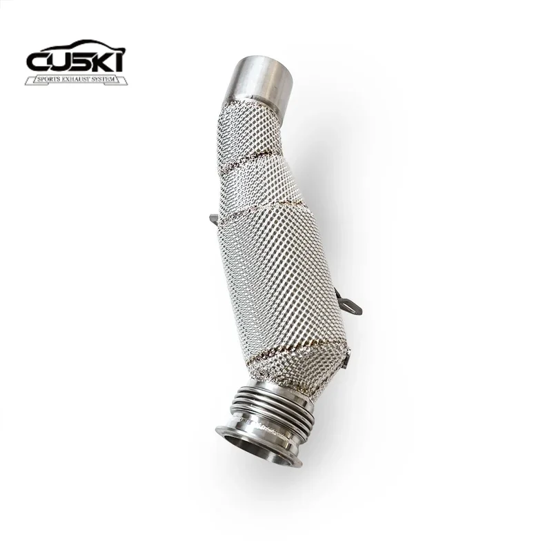 High Flow racing downpipe exhaust pipe for BMW 535I N55 3.0T 2011-2016 quality Stainless Steel car Exhaust Modification
High Flow racing downpipe exhaust pipe for BMW 535I N55 3.0T 2011-2016 quality Stainless Steel car Exhaust Modification