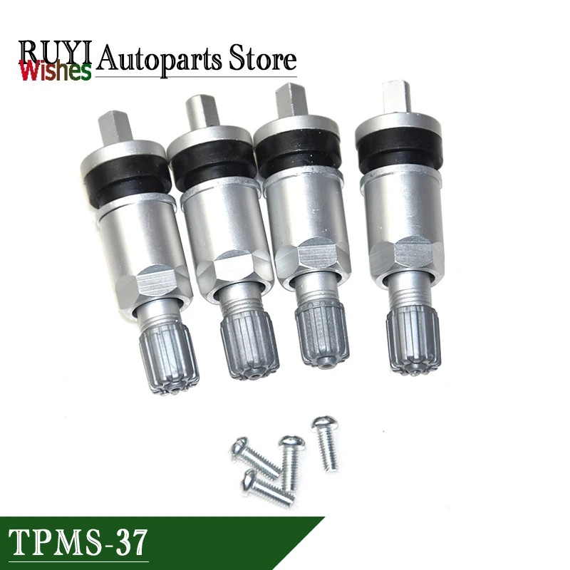 New 4PCS Tire Valves Aluminum Alloy TPMS Replacement TPMS-37 Fit For Ford
New 4PCS Tire Valves Aluminum Alloy TPMS Replacement TPMS-37 Fit For Ford
