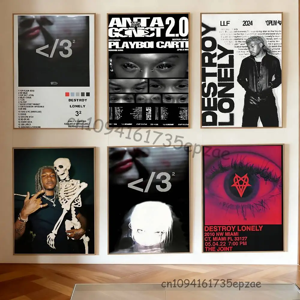 D-Destroy L-Lonely Poster Waterproof HD Wall Art Decal Self-Adhesive Aesthetic Decor For Home Living
D-Destroy L-Lonely Poster Waterproof HD Wall Art Decal Self-Adhesive Aesthetic Decor For Home Living