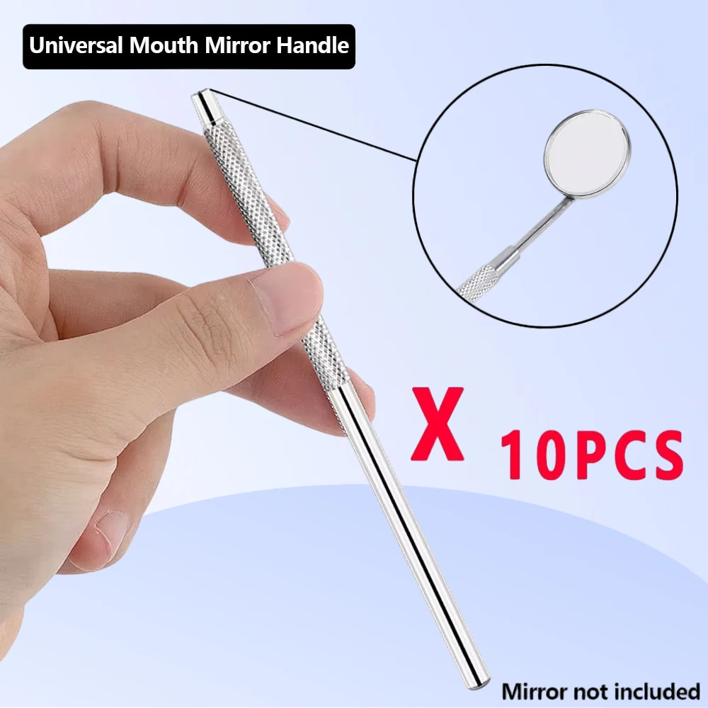 Стоматологическая ручка зеркала для рта, отражатель, ручка одонтоскопа, ручка из нержавеющей стали, стоматологические лабораторные инструменты для полости рта
Стоматологическая ручка зеркала для рта, отражатель, ручка одонтоскопа, ручка из нержавеющей стали, стоматологические лабораторные инструменты для полости рта