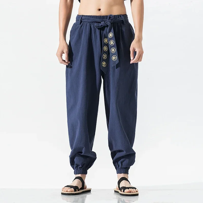 Japanese Kimono Pants Embroidered Loose Harajuku Casual Men Trousers 2023 Traditional Asian Clothing Yukata Style Harem Costume
Japanese Kimono Pants Embroidered Loose Harajuku Casual Men Trousers 2023 Traditional Asian Clothing Yukata Style Harem Costume
