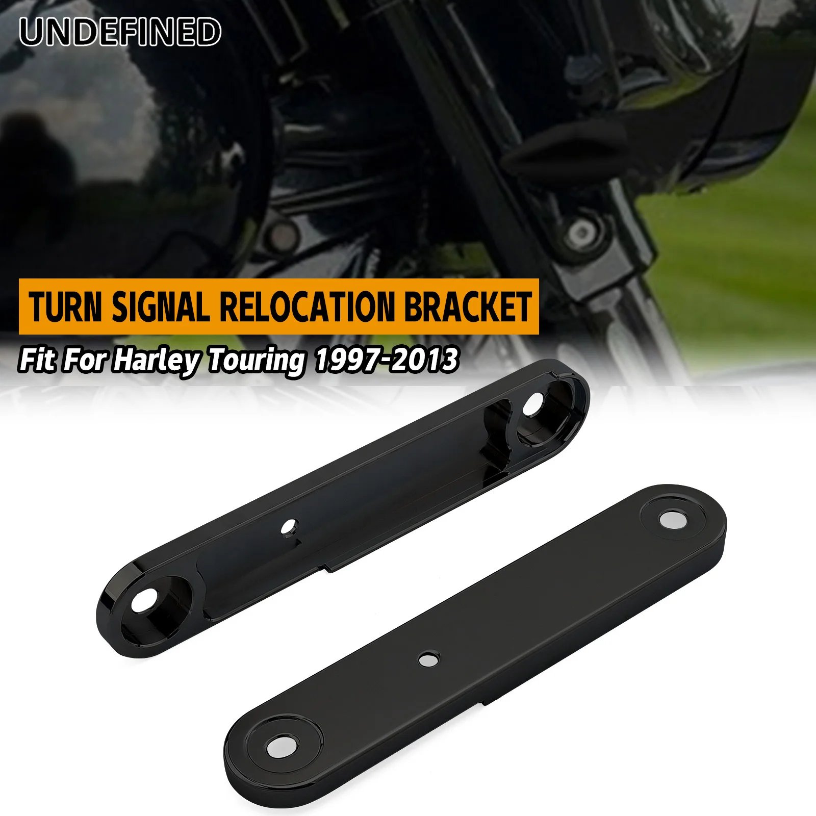 Motorbike Turn Signal Relocation Mount Bracket Kit Black/Chrome Fits For Harley Touring Street Glide Road King Electra Glide
Motorbike Turn Signal Relocation Mount Bracket Kit Black/Chrome Fits For Harley Touring Street Glide Road King Electra Glide