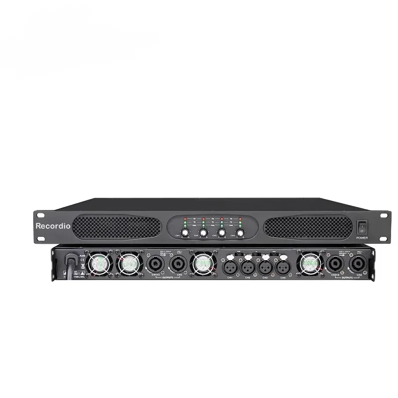 GAP-DP4140 Recordio Digital Class D 4-канальный профессиональный аудиоусилитель мощностью 10000 Вт для караоке, диджеев и сцены
GAP-DP4140 Recordio Digital Class D 4-канальный профессиональный аудиоусилитель мощностью 10000 Вт для караоке, диджеев и сцены