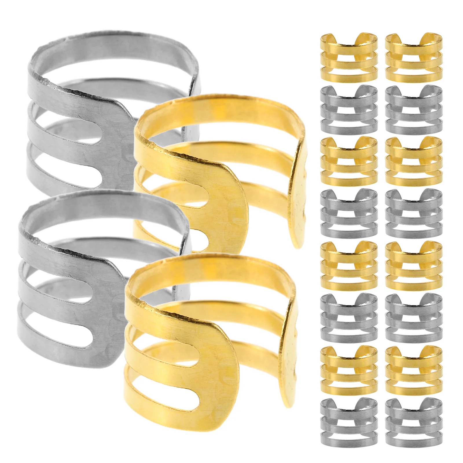 200pcs Hair Rings Braids Accessories 6x9mm Silver Gold Adjustable Dreadlocks Hair Jewelry For Women Braid Clips Decorations
200pcs Hair Rings Braids Accessories 6x9mm Silver Gold Adjustable Dreadlocks Hair Jewelry For Women Braid Clips Decorations