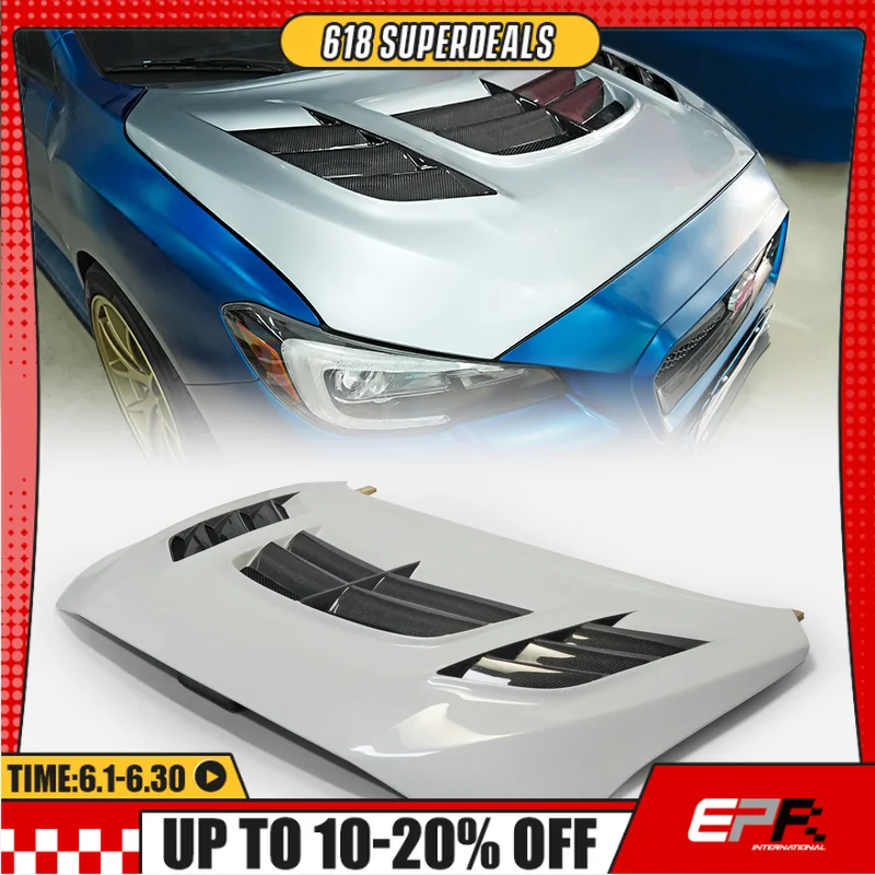 For Subaru VAB VAF WRX STI S4 EPA ATTK Front Hood High Quality Kit Exterior Upgrade Part
For Subaru VAB VAF WRX STI S4 EPA ATTK Front Hood High Quality Kit Exterior Upgrade Part