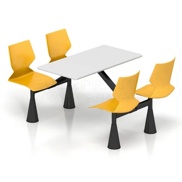Primary School Cafeteria Canteen Furniture Dining Table and Chair Set for Student Use
Primary School Cafeteria Canteen Furniture Dining Table and Chair Set for Student Use