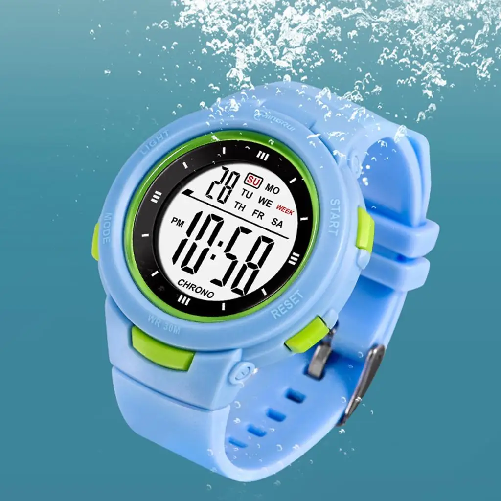 Boys Girls Digital Watch Outdoor Waterproof Electronic Watches Wrist Watch with Alarm Multi Function
Boys Girls Digital Watch Outdoor Waterproof Electronic Watches Wrist Watch with Alarm Multi Function