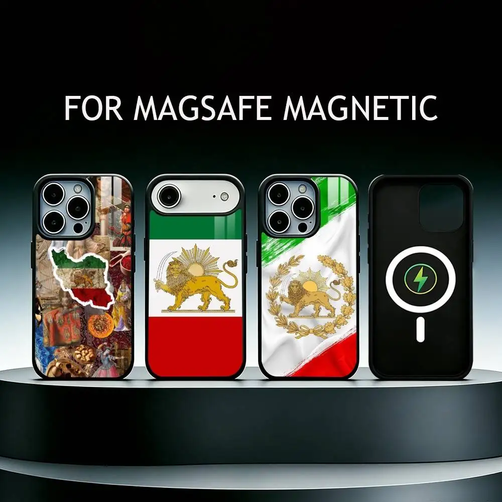 Lion Flag of Iran Phone Case For iPhone17,16,15,14,13,12,11 Plus,Pro Max Magnetic For Magsafe Wireless Charging
Lion Flag of Iran Phone Case For iPhone17,16,15,14,13,12,11 Plus,Pro Max Magnetic For Magsafe Wireless Charging