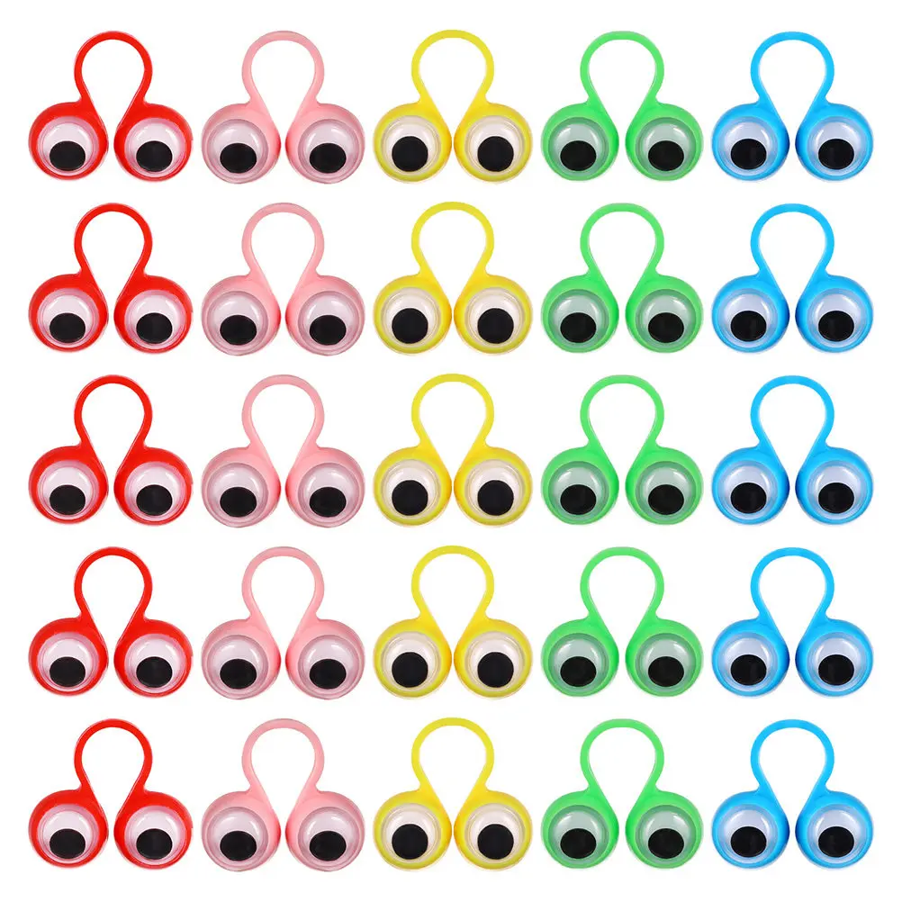 100Pcs Large Eyes Eyeball Finger Rings Plastic Multicolor Eyeball Rings for Parties Storytelling Kids Play Educational
100Pcs Large Eyes Eyeball Finger Rings Plastic Multicolor Eyeball Rings for Parties Storytelling Kids Play Educational