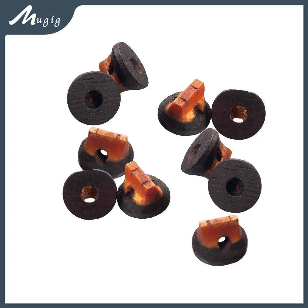 Mugig 10PCS Chinese Erhu Code Rosewood and Pine Composite Erhu Bridge Mazi
Mugig 10PCS Chinese Erhu Code Rosewood and Pine Composite Erhu Bridge Mazi