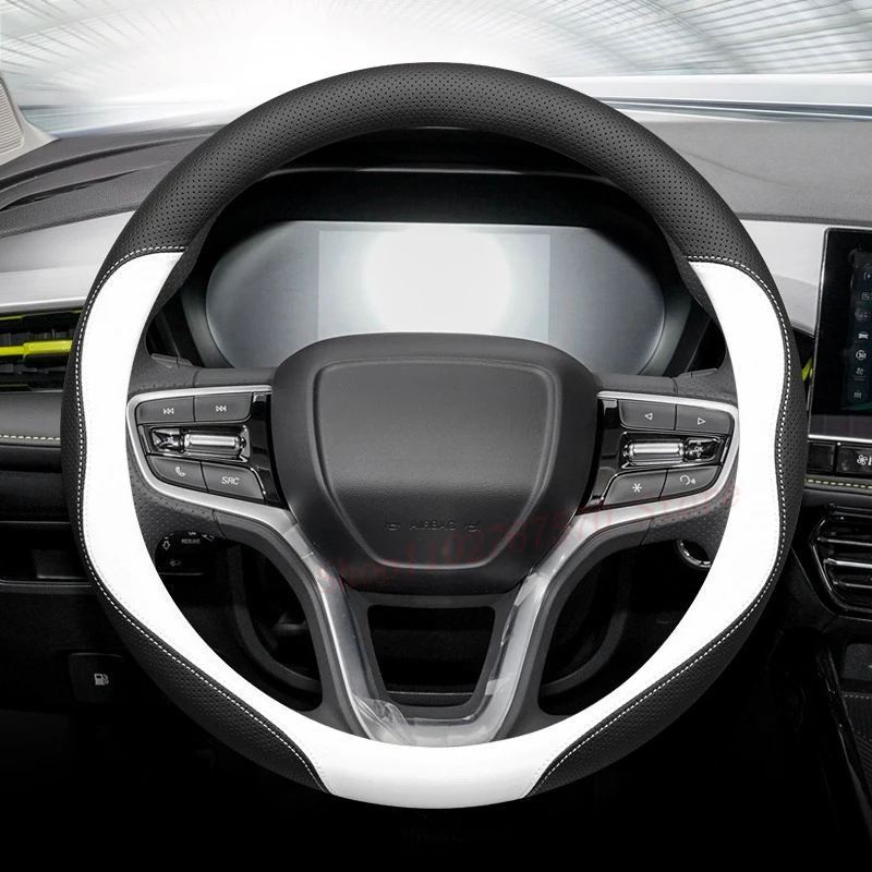 For Roewe RX5 PLUS RX3 RX8 i5 i6 MAX 350 Nappa Leather Steering Wheel Cover Non-slip Durable Four Season Universal Car Accessory
For Roewe RX5 PLUS RX3 RX8 i5 i6 MAX 350 Nappa Leather Steering Wheel Cover Non-slip Durable Four Season Universal Car Accessory