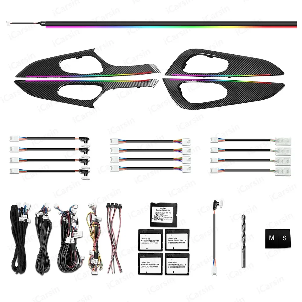 Обновление 256 цветов, светодиодное освещение салона автомобиля для Nissan Qashqai J11 2013-2021, аксессуары для украшения атмосферы
Обновление 256 цветов, светодиодное освещение салона автомобиля для Nissan Qashqai J11 2013-2021, аксессуары для украшения атмосферы