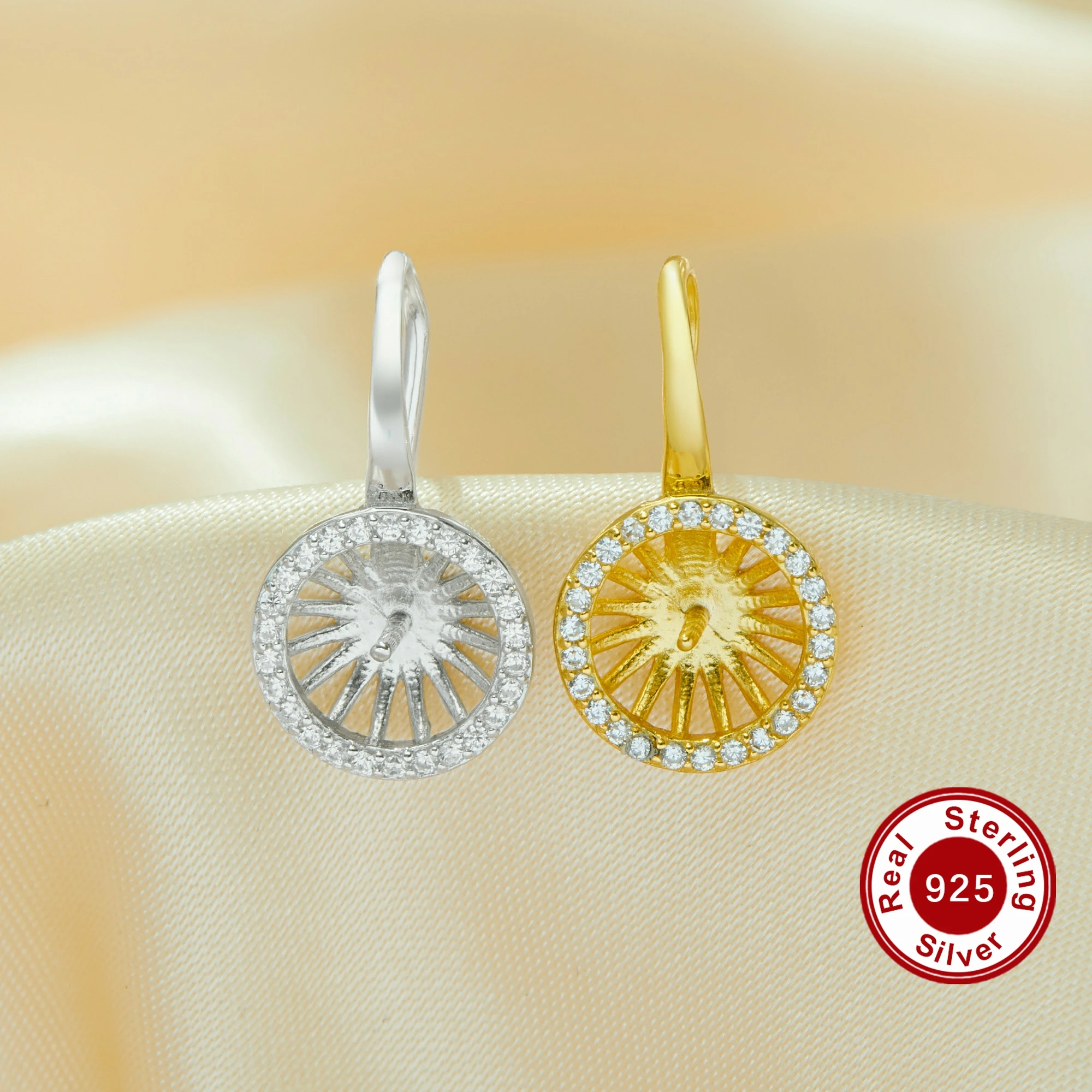 Breast Milk Resin Ball Round Pin Solid 925 Sterling Silver Hoops Earrings Settings For 7-8MM Half Drilled Pearl Bead 1706217
Breast Milk Resin Ball Round Pin Solid 925 Sterling Silver Hoops Earrings Settings For 7-8MM Half Drilled Pearl Bead 1706217