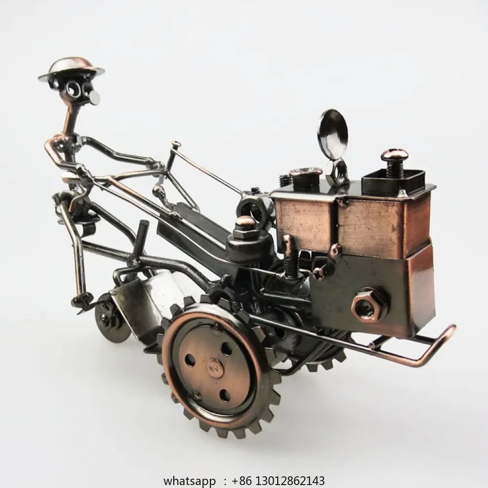 Wrought Iron Vintage Retro Iron Tractor Model metal craft Office home creative decoration ornament Vehicle Miniature Desktop Art
Wrought Iron Vintage Retro Iron Tractor Model metal craft Office home creative decoration ornament Vehicle Miniature Desktop Art