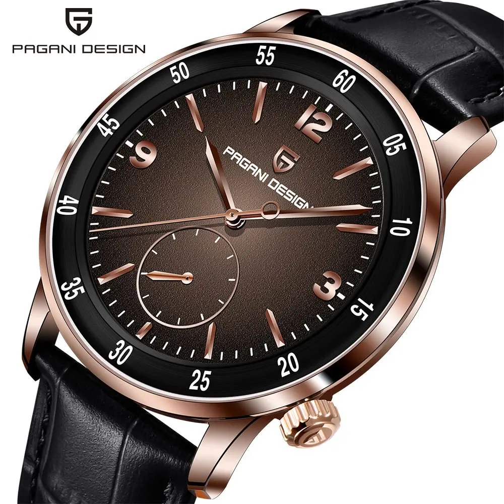 PAGANI DESIGN PD1790 Men's Automatic Mechanical Watch 10Bar Waterproof Sapphire Glass Fashion Leisure Leather Wristwatch For Man
PAGANI DESIGN PD1790 Men's Automatic Mechanical Watch 10Bar Waterproof Sapphire Glass Fashion Leisure Leather Wristwatch For Man