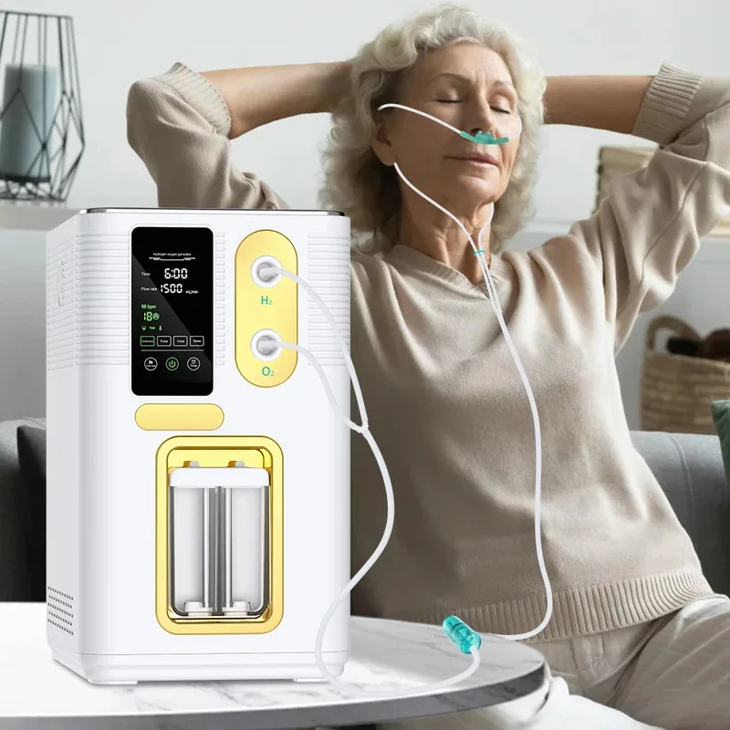 Suyzeko Hydrogen Inhaler Machine Oxygen Concentrator 150 450 600 900 1500 3000ML Hydrogen Water Generator H2 Molecular Home Care
Suyzeko Hydrogen Inhaler Machine Oxygen Concentrator 150 450 600 900 1500 3000ML Hydrogen Water Generator H2 Molecular Home Care