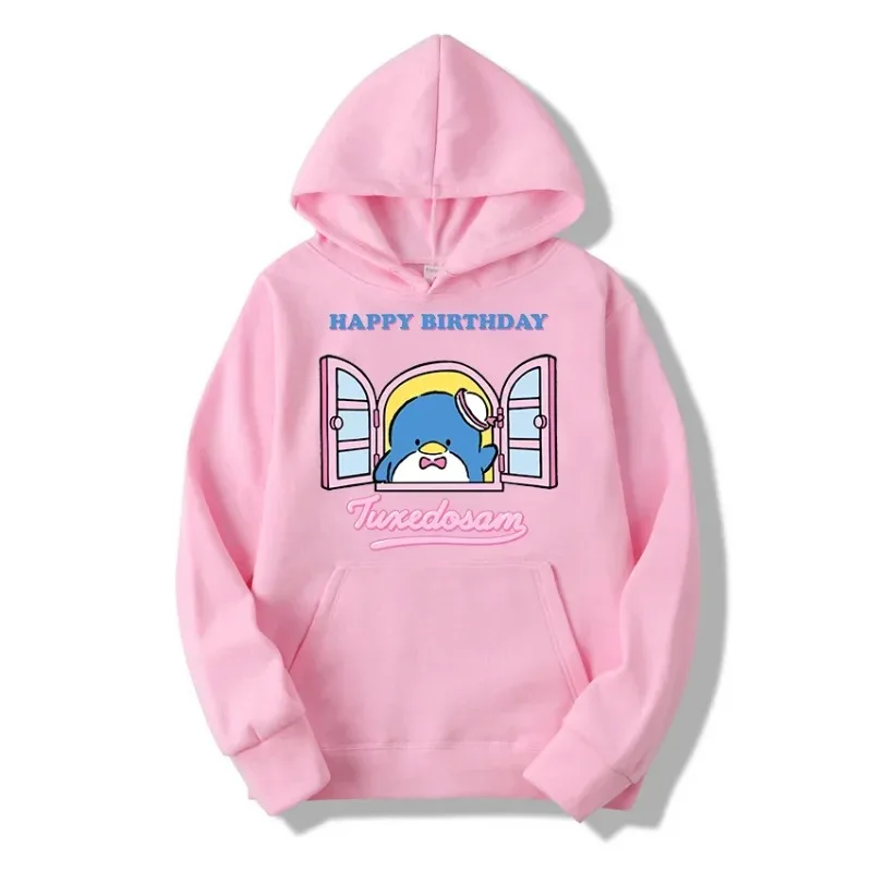 Men Hoodies Cute Sanrio Tuxedosam Anime Print Trendy Daily Creative Fashion Male Sweatshirts Autumn Winter Comfortable Pullover
Men Hoodies Cute Sanrio Tuxedosam Anime Print Trendy Daily Creative Fashion Male Sweatshirts Autumn Winter Comfortable Pullover