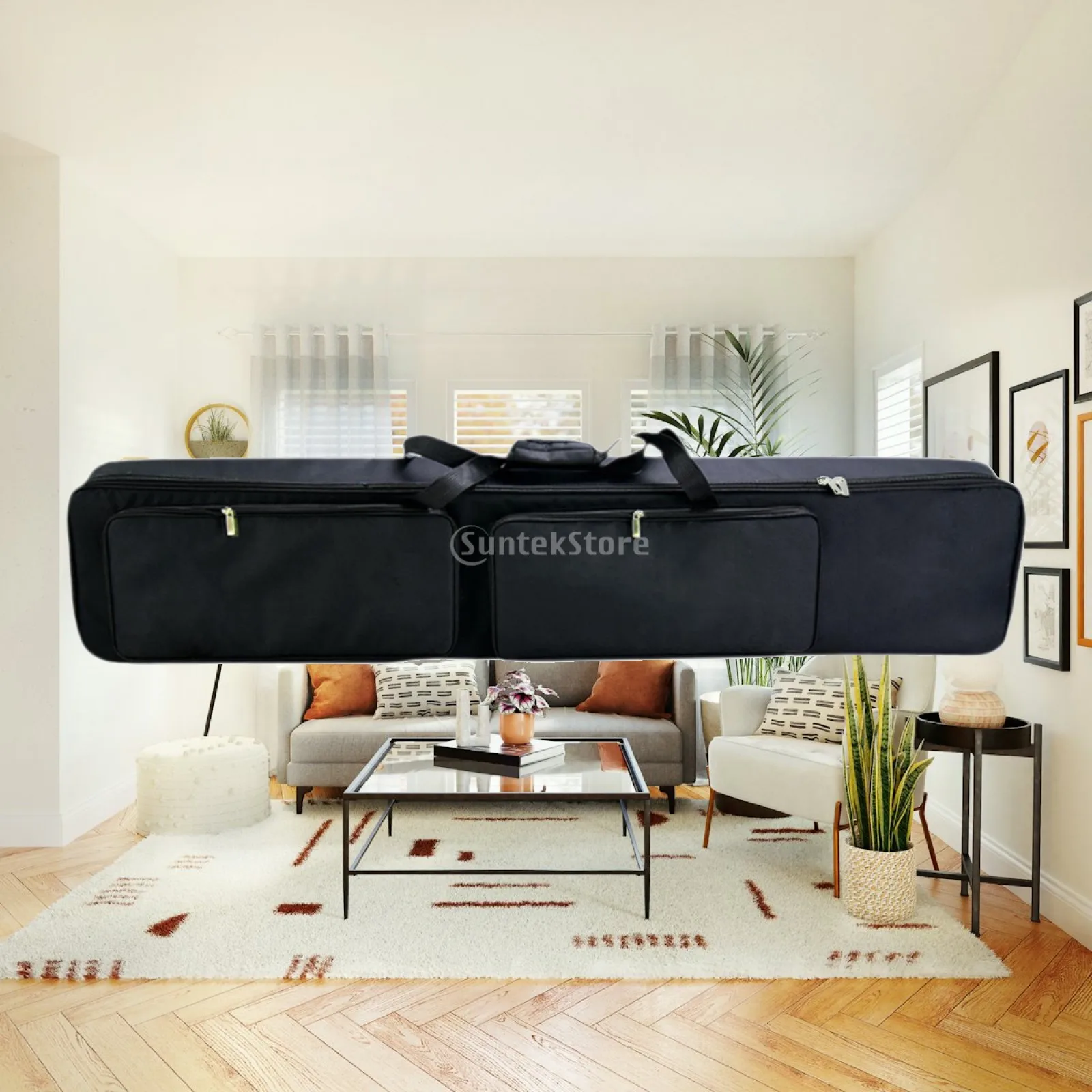 Oxford Cloth Electric Keyboard Bag Lightweight 88 Key Piano Carrying Case Waterproof Cover for Concerts Travel Studio
Oxford Cloth Electric Keyboard Bag Lightweight 88 Key Piano Carrying Case Waterproof Cover for Concerts Travel Studio